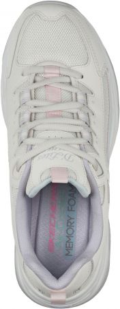 Кросівки жіночі Skechers D'Lites 4.0 - Fancy Spirit 149491 NTMT 40 (10 US) світло-сірі (KW7320-100) | Фото 7