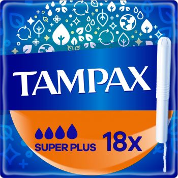 Тампони TAMPAX Super Plus Duo з аплікатором 18 шт (8006540716670) | Фото 1