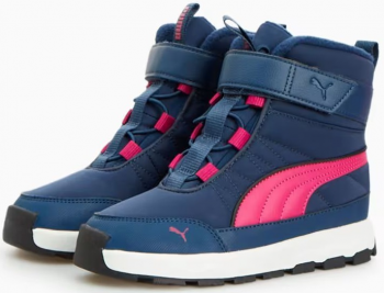 Черевики  дитячі Puma Evolve Boot AC+ PS 392645-06 28 (10 UK) сині (4067979373814) | Фото 4