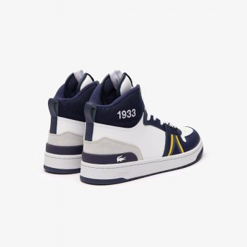 Напівчеревики чоловічі Lacoste L001 Mid 746SMA0030-042 45 (10.5 UK) білі (5059862187485) | Фото 3