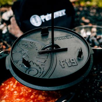 Казанок-жарівня чавунна Petromax Dutch Oven ft4.5 плоске дно 3,5 л Казанок-жарівня чавунна Petromax Dutch Oven ft4.5 плоске дно 3,5 л | Фото 10