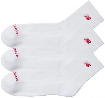 Шкарпетки  New Balance Patch Logo Ankle LAS51273WT  S білі (197968258748) | Фото 2