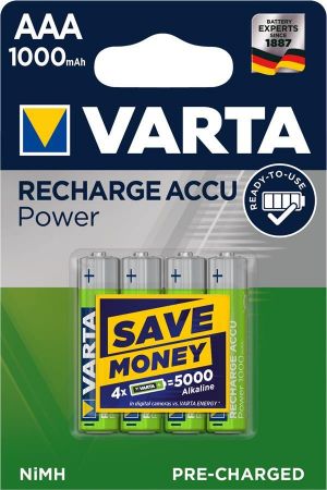 VARTA PROF 4xAAA 1000mAh Ni-Mh | Фото 1