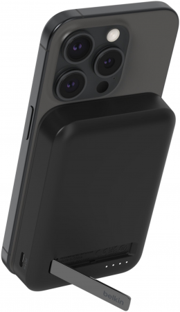 Портативний акумулятор BELKIN 8000mAh MagSafe Wireless Qi2 Black (BPD007BTBK) | Фото 10