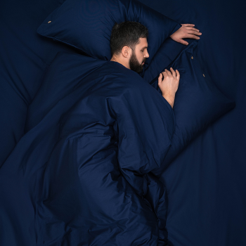 Набір постільної білизни 1.5сп ARDESTO Mix&Match, 160х220см, 100% бавовна, сатин, синій (ART1622SN) | Фото 5