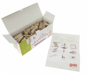 Купить конструктор Конструктор дерев'яний goki Будівельні блоки II (58532) | Фото 2