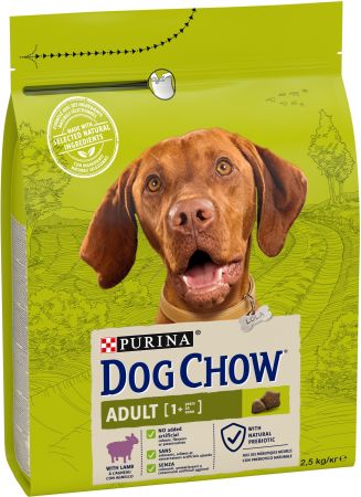 Dog Chow Adult Lamb з ягнятком, 2.5 кг (7613034485946) Dog Chow Adult Lamb з ягнятком, 2.5 кг (7613034485946) | Фото 7