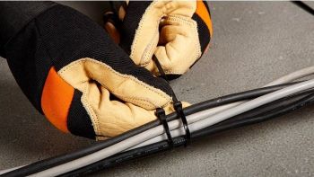 Хомут-стяжка TOPEX, черный, 3.6x200 мм, пластик, 100 шт. Хомут-стяжка TOPEX, черный, 3.6x200 мм, пластик, 100 шт. | Фото 5