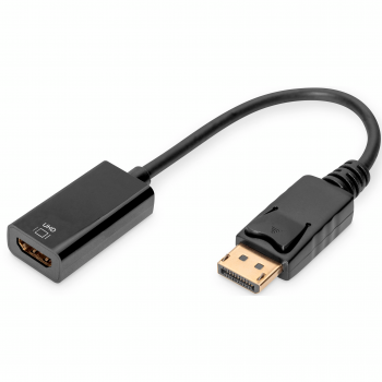 Купить переходник и адаптер Адаптер DIGITUS DisplayPort – HDMI (M/F) Ultra HD (AK-340415-002-S) | Фото 1