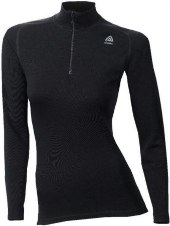 Термокофта жіноча ACLIMA WarmWool 200 Mock Neck Women Jet Black S (103256) | Фото 3