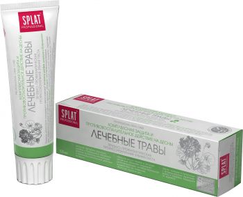 SPLAT MEDICAL HERBS ЛЕЧЕБНЫЕ ТРАВЫ Compact (7640168930158) Купить зубную пасту и ополаскиватель SPLAT MEDICAL HERBS ЛЕЧЕБНЫЕ ТРАВЫ Compact (7640168930158) | Фото 2