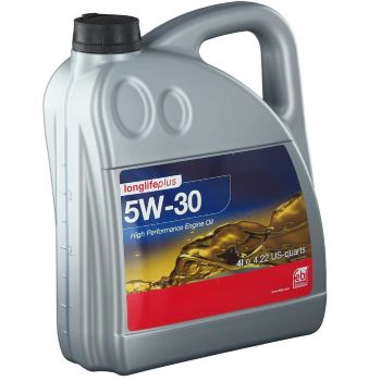 Олива моторна Febi Bilstein 5W-30 Longlife plus, 4л (4102959475) (32946) | Фото 1