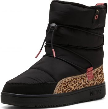 Чоботи жіночі Puma Snowbae Wns Animal Flair 402654-01 37 (4 UK) чорні (4069156729643) | Фото 3