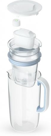 Фільтр-глечик BRITA Glass Jug One, скляний, 2.5л, синій (1050452) | Фото 2