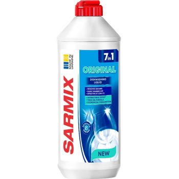 Купить средство для мытья посуды Гель для миття посуду Sarmix 500 мл (4820268103635) | Фото 2