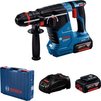 Акумуляторний перфоратор BOSCH GBH 187-LI ONE Chuck с 2 акб GBA 18V 5.0Ah (0.611.923.121) | Фото 1