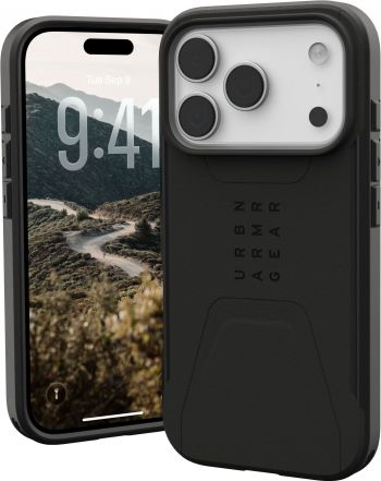 Чохол UAG для iPhone 17 Pro Civilian MagSafe Black (114545114040) | Фото 9