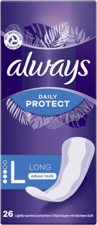 Прокладки гігієнічні щоденні ALWAYS Daily Protect Long 26 шт (8700216461894) | Фото 3