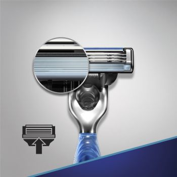 GILLETTE MACH3 Start з 1 змінною касетою+2 змінні касети для гоління (77020184640050) | Фото 6