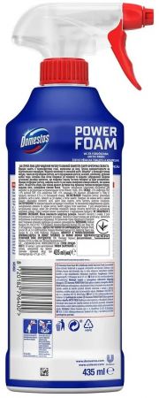 Купить средство для уборки Піна для чищення ванної та унітазу DOMESTOS Power Foam Арктична свіжість 435 мл (8720182796400) | Фото 5