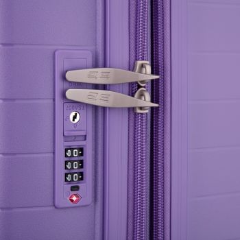 Купить дорожную сумку и чемодан Валіза 2E Aero бузковий (2E-SPP-AERO-S-LV) | Фото 3