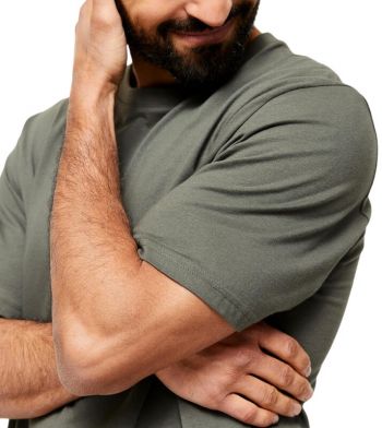 Футболка чоловіча Domyos 500 8773499 XL хакі (4713678_Domyos) | Фото 5