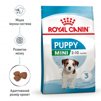 Сухий корм для цуценят Royal Canin Puppy Mini дрібних порід собак 800г Сухий корм для цуценят Royal Canin Puppy Mini дрібних порід собак 800г | Фото 8