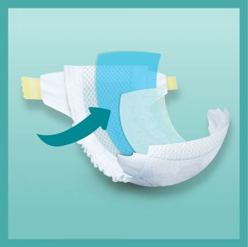 Підгузки PAMPERS Activebaby Maxi Джайнт 76 шт (8001090949615) | Фото 11
