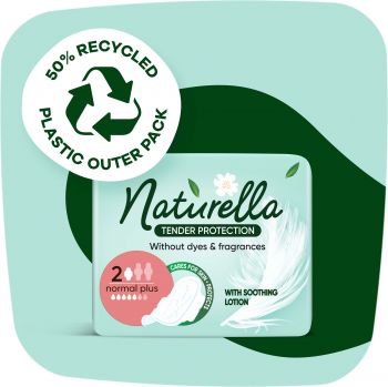 Прокладки гігієнічні NATURELLA Ніжний Захист Normal Plus Розмір 2, 16 шт (8700216045414) Прокладки гігієнічні NATURELLA Ніжний Захист Normal Plus Розмір 2, 16 шт (8700216045414) | Фото 3
