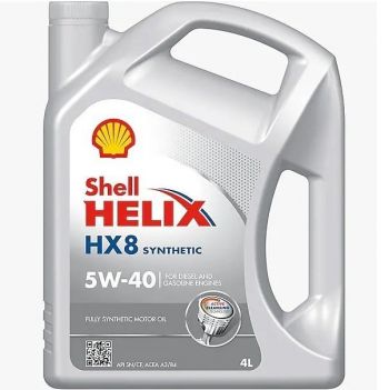 Олива моторна Shell Helix HX8 SAE 5W-40, 4л (4107485) (550052837) | Фото 1