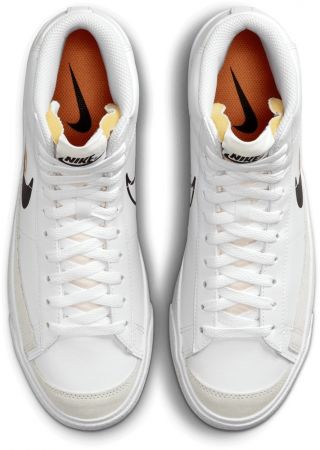 Кеди високі чоловічі Nike Blazer Mid 77 (Ps) FN7809-100 40 (7 US) білі (196609225439) | Фото 3