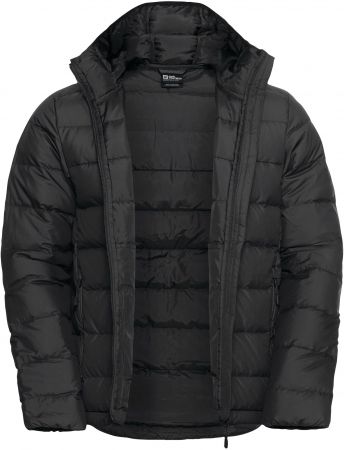 Пуховик чоловічий Jack Wolfskin Ather Down Hoody M Rds 1207671-6000 S чорний (4064993897418) Пуховик чоловічий Jack Wolfskin Ather Down Hoody M Rds 1207671-6000 S чорний (4064993897418) | Фото 1