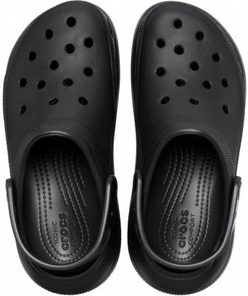 Крокси Crocs Crush Clog 207521-001 36-37 (M4/W6) чорні (191448973404) | Фото 3