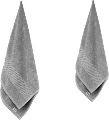 Набір махрових рушників Ardesto Lotus 2 шт., 50х90см, 70х140см, сірий (ART2357SG) | Фото 5