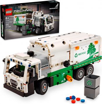 Купить конструктор Конструктор LEGO Technic Сміттєвоз Mack LR Electric (42167) | Фото 4