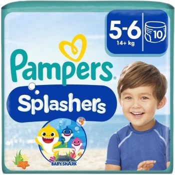 Підгузки-трусики для плавання PAMPERS Splashers 10шт (8001090728951) | Фото 1