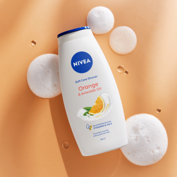 Купить гель и скраб для тела Гель для душу NIVEA Апельсин та Олія авокадо 750 мл (9005800263694) | Фото 11