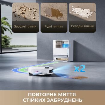 Робот-пилосос Dreame Aqua 10 Ultra (RLR81CE-1-WH) Купить пылесос Робот-пилосос Dreame Aqua 10 Ultra (RLR81CE-1-WH) | Фото 2