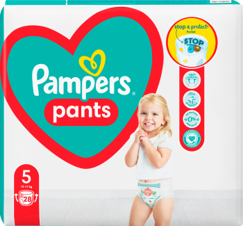 Підгузки-трусики Pampers Pants Junior розмір 5 12-17кг 28шт (8006540069714) | Фото 5