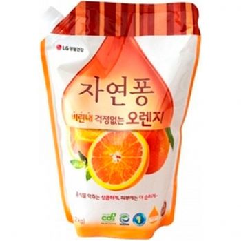 Засіб для миття посуду LG Natural Pong Апельсин 1,2 л (8801051230451) Засіб для миття посуду LG Natural Pong Апельсин 1,2 л (8801051230451) | Фото 1