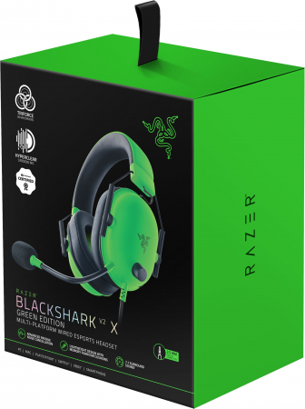 Ігрова гарнітура RAZER Blackshark V2 X 3.5мм Green (RZ04-03240600-R3M1) Ігрова гарнітура RAZER Blackshark V2 X 3.5мм Green (RZ04-03240600-R3M1) | Фото 2