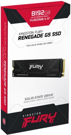 Купить SSD накопитель SSD Накопичувач KINGSTON M.2 8TB PCIe 5.0 FURY Renegade (SFYR2D/8T1) | Фото 1