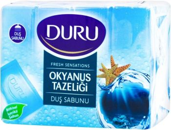 Мило DURU Fresh Sensations екопак Океанський бриз 4 х 150 г (8690506494605) | Фото 2