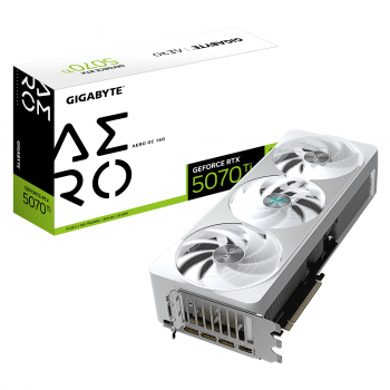 Відеокарта GIGABYTE GeForce RTX 5070 Ti 16GB GDDR7 AERO OC (GV-N507TAERO_OC-16GD) | Фото 11