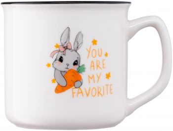 ARDESTO Cute rabbit, 320 мл, фарфор (AR3460) Купить чашку, кружку ARDESTO Cute rabbit, 320 мл, фарфор (AR3460) | Фото 2