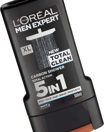 Гель для душу L`Oreal Paris Men Expert Total Clean 5 в 1, 300 мл (3600523535989) Гель для душу L`Oreal Paris Men Expert Total Clean 5 в 1, 300 мл (3600523535989) | Фото 3