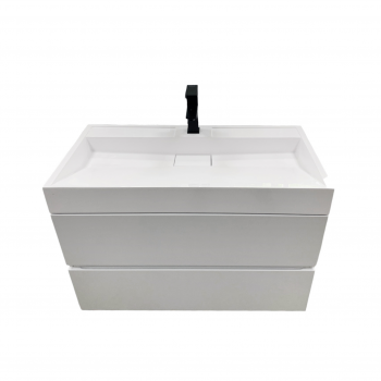 Купить раковину Раковина Adamant Vision 1000х455х110мм біла (4824296205001) | Фото 3