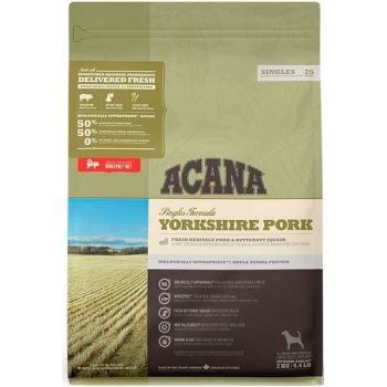 Сухий гіпоалергенний корм для собак порід Acana Yorkshire Pork 2 кг (a57220) | Фото 1