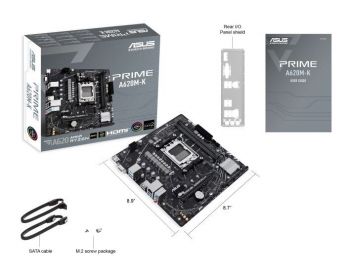 Материнська плата ASUS PRIME A620M-K sAM5 (90MB1F40-M0EAY0) | Фото 2