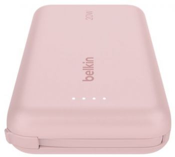 Портативний акумулятор BELKIN 10000mAh, 20W, USB-C, Pink (BPB021HQPK) Портативний акумулятор BELKIN 10000mAh, 20W, USB-C, Pink (BPB021HQPK) | Фото 4